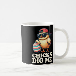 Caneca De Café Pintinhos Me Enroscam Páscoa Engraçada Brinquedos