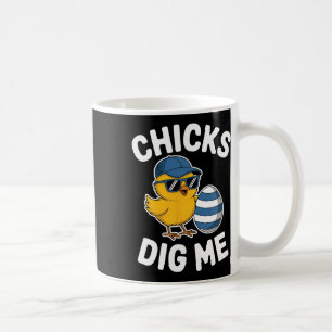 Caneca De Café Pintinhos me entendendo Páscoa Pintinho Engraçado