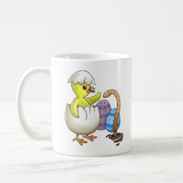 Caneca De Café Pinto de Páscoa Recém-Nascido