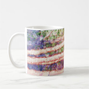 Caneca De Café Pintura Abstrata Impressionista