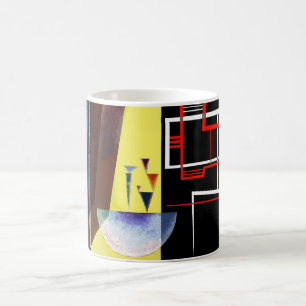Caneca De Café Pintura Aliança Interior de Wassily Kandinsky