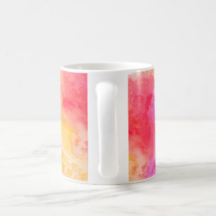 Caneca De Café pintura colorida