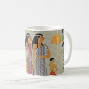 Caneca De Café pintura colorida decorada gigante do antigo egito