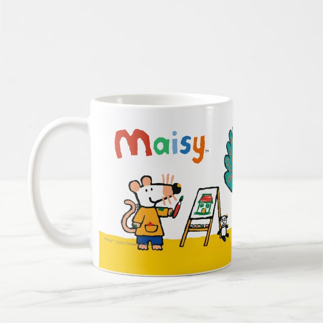 Caneca De Café Pintura com Maisy! (Esquerda)