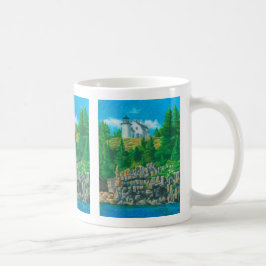 Caneca De Café Pintura da Luz da Ilha Bear