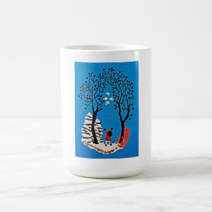 Caneca De Café Pintura da minha Tia Janis (imagem melhorada)