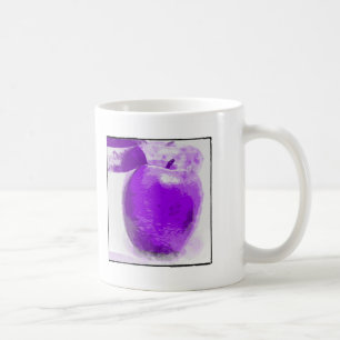 Caneca De Café Pintura de Apple Roxa #2 - Mug