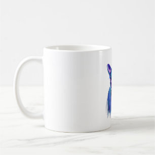 Caneca De Café Pintura de Aquarela Colorida de Boston Terrier Dog