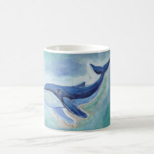 Caneca De Café Pintura de Baleia