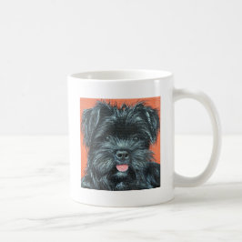 Caneca De Café Pintura de Cachorro Cujo Terrier