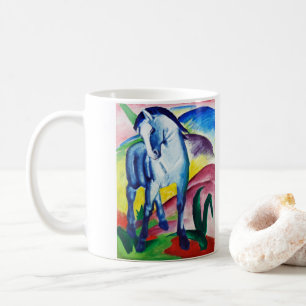 Caneca De Café Pintura de cavalo azul de Franz Marc