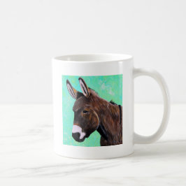 Caneca De Café Pintura de Donkey