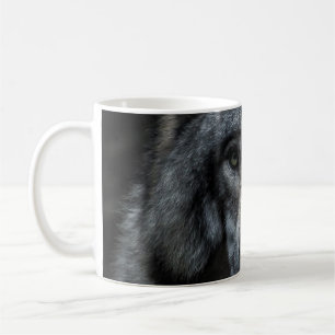 CANECA DE CAFÉ PINTURA DE FERRO NEGRO E MARIDO