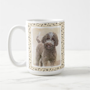 Caneca De Café Pintura De Lagotto Romagnolo - Arte De Cão Origin