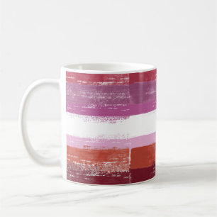 Caneca De Café Pintura de Orgulho Lésbico