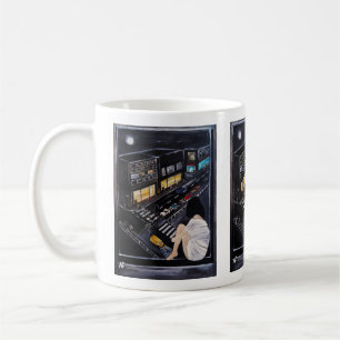 Caneca De Café Pintura de Sexta à Noite por Alfred Fox 