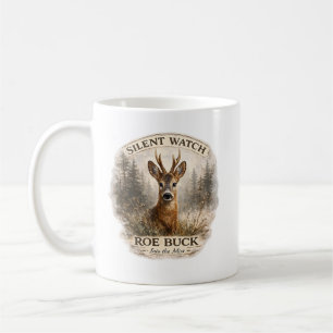 Caneca De Café Pintura de Vida Selvagem de Veado Vermelho Europeu