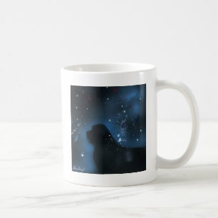 Caneca De Café Pintura do cão de Terra Nova