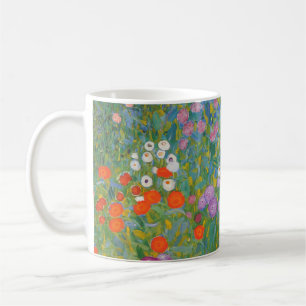 Caneca De Café Pintura do jardim de Klimt mim Nouveau