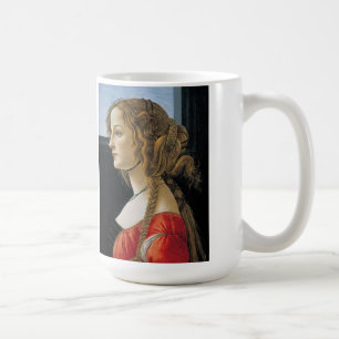 Caneca De Café Pintura do renascimento de Botticelli