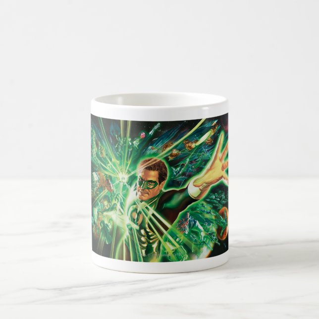 Caneca De Café Pintura em Lanterna Verde (Centro)