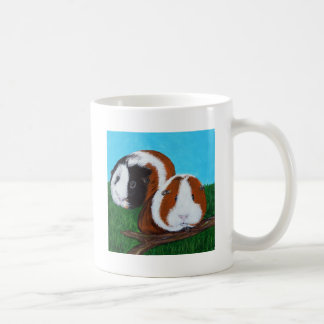 Caneca De Café Pintura em porcos da Guiné