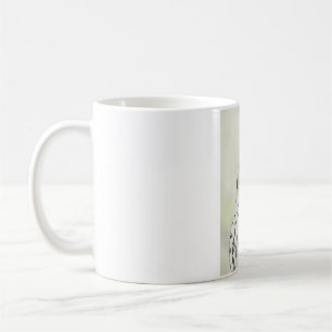 Caneca De Café Pintura engraçada do forno-de-barriga-amarela