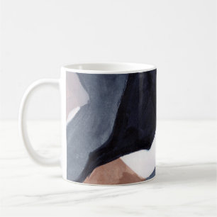 Caneca De Café Pintura minimalista. Arte moderna. Beautifu