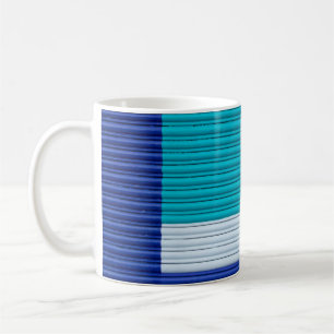 Caneca De Café Pintura multicolor de abstrato
