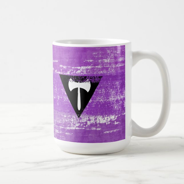 Caneca De Café Pintura Orgulho Lésbico (Lábri) (Direita)