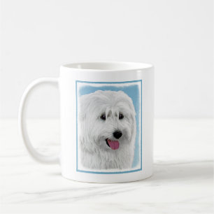 Caneca De Café Pintura Polonesa De Ovinos - Arte Canina
