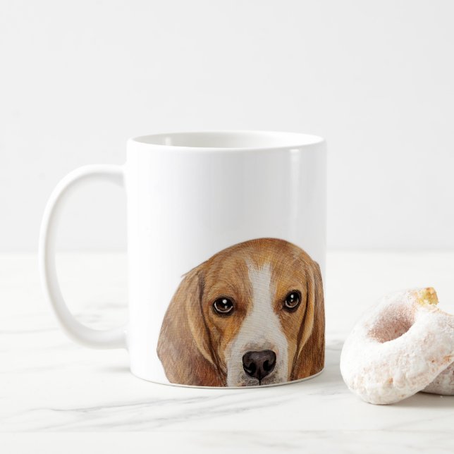 Caneca De Café Pintura por imagem (Com Donut)