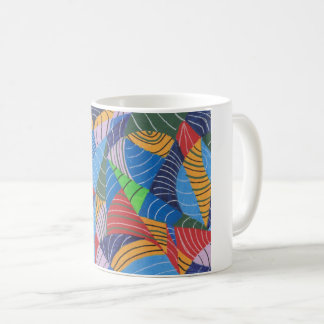Caneca De Café Pintura tradicional de abstrato
