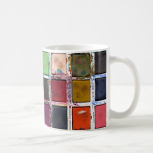 Caneca De Café Pinturas velhas do Grunge