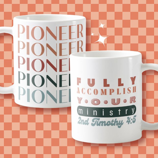 Caneca De Café Pioneer Retro Mug (Criador carregado)