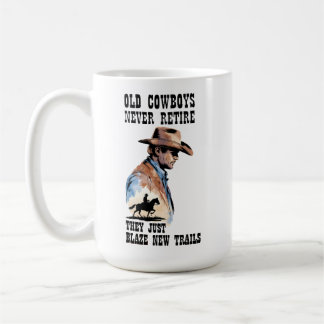 Caneca De Café Pioneiro Caubói Ocidental Aposentadoria