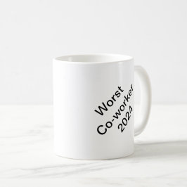 Caneca De Café Pior Colaborador 2024