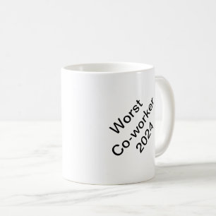 Caneca De Café Pior Colaborador 2024