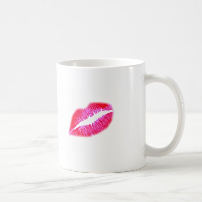 Caneca De Café Pique meus lábios (Direita)