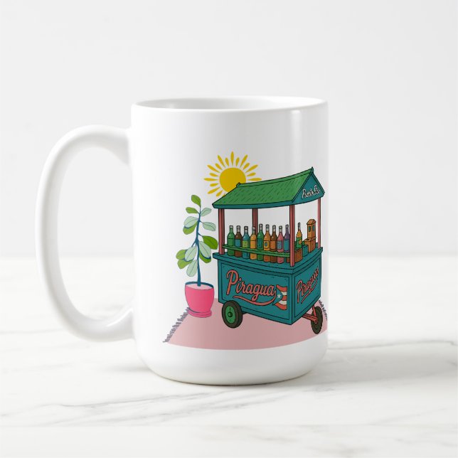 Caneca De Café Piragua Puerto Rico Tshirt (Esquerda)