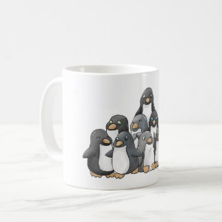 Caneca De Café Pirâmide do pinguim