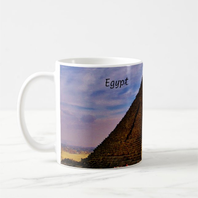 Caneca De Café Pirâmide Egípcia (Esquerda)