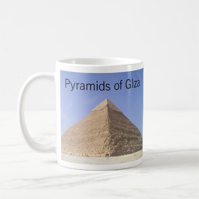 Caneca De Café Pirâmides de Giza Mug (Esquerda)