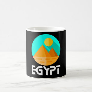 Caneca De Café Pirâmides egípcias diafrageiam