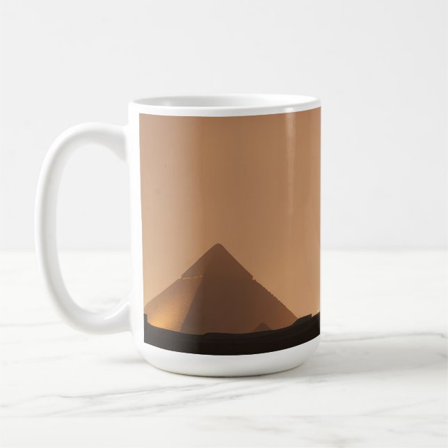 Caneca De Café Pirâmides Incríveis (Esquerda)