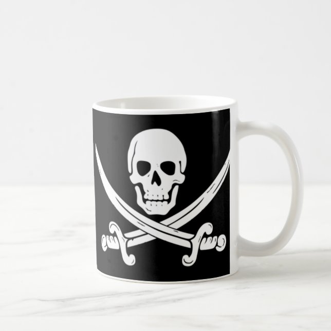 Caneca De Café Pirata (Direita)