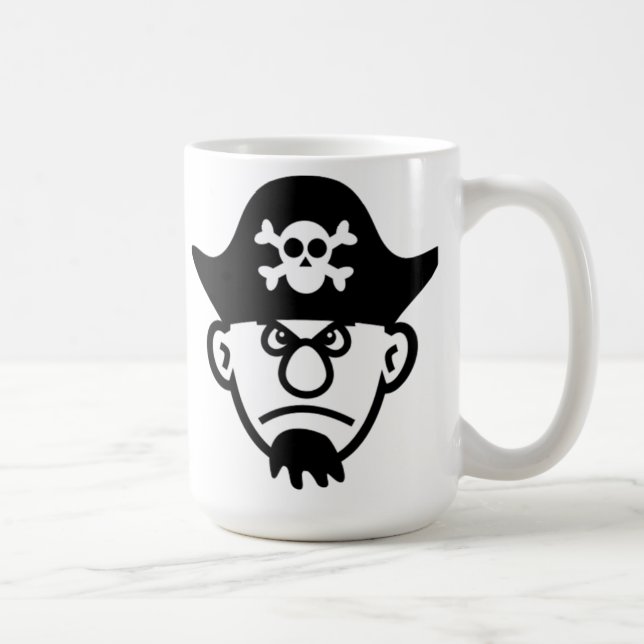 Caneca De Café Pirata (Direita)