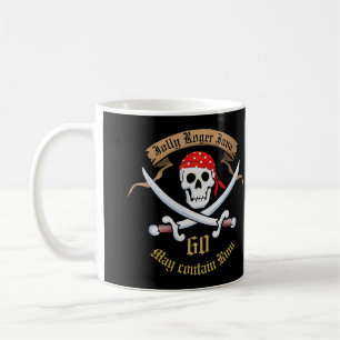 Caneca De Café Pirata alegre de Roger Java