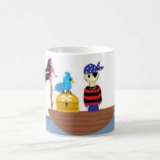 Caneca De Café Pirata ao Mar