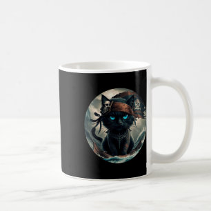 Caneca De Café Pirata Black Cat